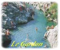 le gardon de st jean du gard dans les cévennes